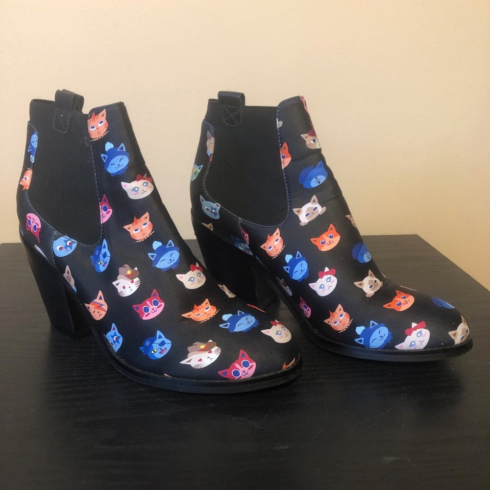 BlackMilk X SoleStruck Alex Bootie Who's That Cat